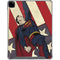 DC Comics Superman Vintage Pose American Flag iPad Pro 12.9in (2020) Clear Case